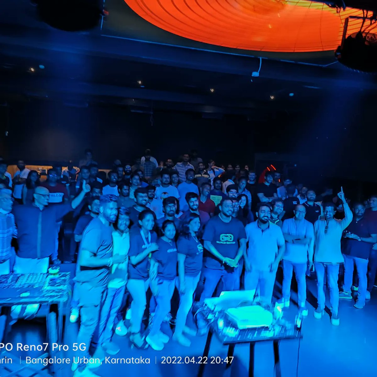 Thanks to everyone for joining us and making the #nammablockchain event more sucessfull ..
#chillwithblockchainers 

Thank you <a href="/guildgamesdao/">Guild Games</a>
And #traidsquareinfo for the support. 
And <a href="/octaloopHQ/">octaloopHQ</a> for sponsoring Venue :@gillys104