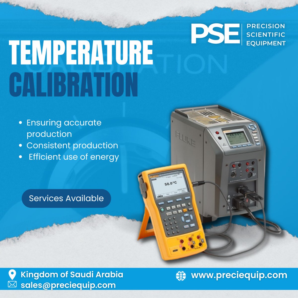 preciequipment's tweet image. We offer temperature calibration and all of our additional calibration services right at your facility by our field technicians.
#Temperaturecalibration #machine #repair  #maintenance #equipment #Services #mechanical #calibrate #lowcost #preciequipment #jubail #kingdomofsaudi