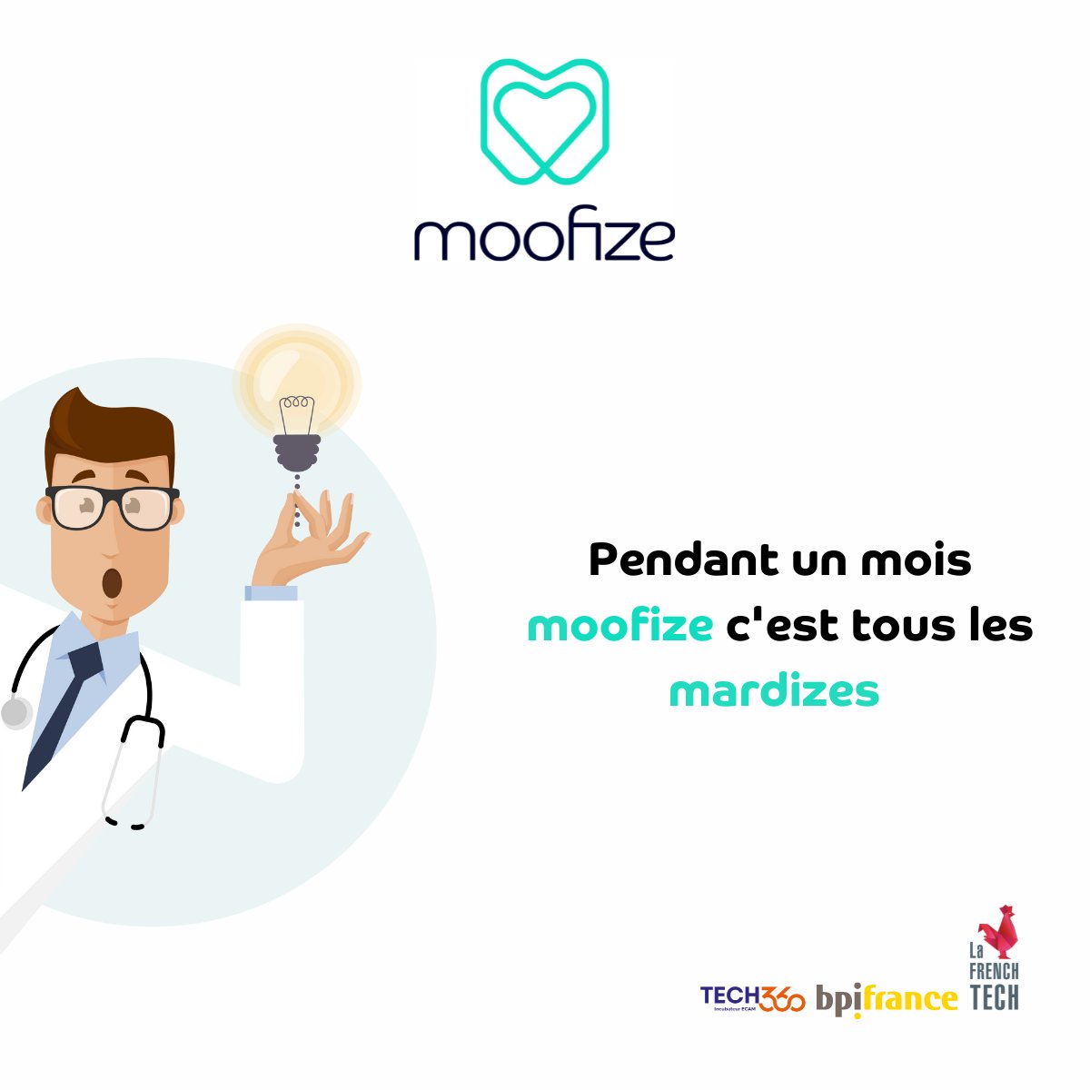 Moofize1's tweet photo. Découvrez nos #Mardize #MOOFIZE ‼️
👉Retrouvez 𝗰𝗵𝗮𝗾𝘂𝗲 𝘀𝗲𝗺𝗮𝗶𝗻𝗲 1 des fonctionnalités de l’#appmobile des 𝗽𝗿𝗼𝗳𝗲𝘀𝘀𝗶𝗼𝗻𝘀 𝗺𝗲́𝗱𝗶𝗰𝗮𝗹𝗲𝘀 pour gérer leurs interactions au quotidien
👉 https://t.co/b8yi9kQ0b3
#startup #hcsmeufr #esante #ehealth https://t.co/W7vElvaP8e