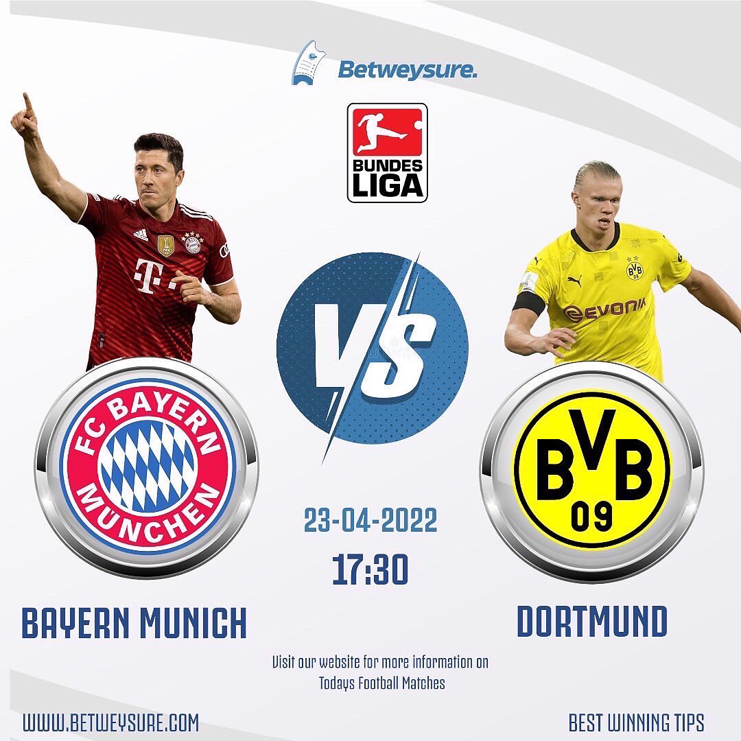 BetweysureTips's tweet photo. The race to Europe’s elite competition continues who will clinch the Top 4 spot
And will Bayern defeat Borussia Dortmund and win their 11th Bundesliga title in a row?
Only time will tell 😉
#ARSMUN #FCBBOR #MCIWAT #INTROM #PremierLeague #Champions #COYG #seriea #Bundesliga https://t.co/SN6nl8cnnL