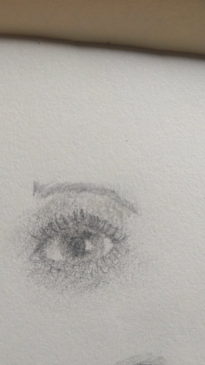 SteppazNFTAssc's tweet photo. A tad messy but brushing up on the natural eye and shading. #fineart 

By the middle of next week I will have it tightened up all the way. 

Slow and steady is better than having to erase!

#NFT #ArtistOnTwitter https://t.co/tGYLODz7DN