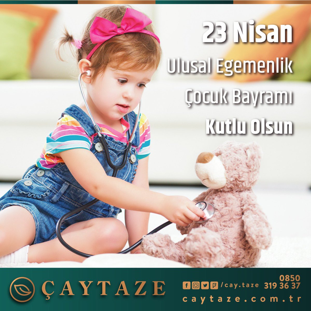 #23NisanUlusalEgemenlikveCocukBayramımız kutlu olsun...
