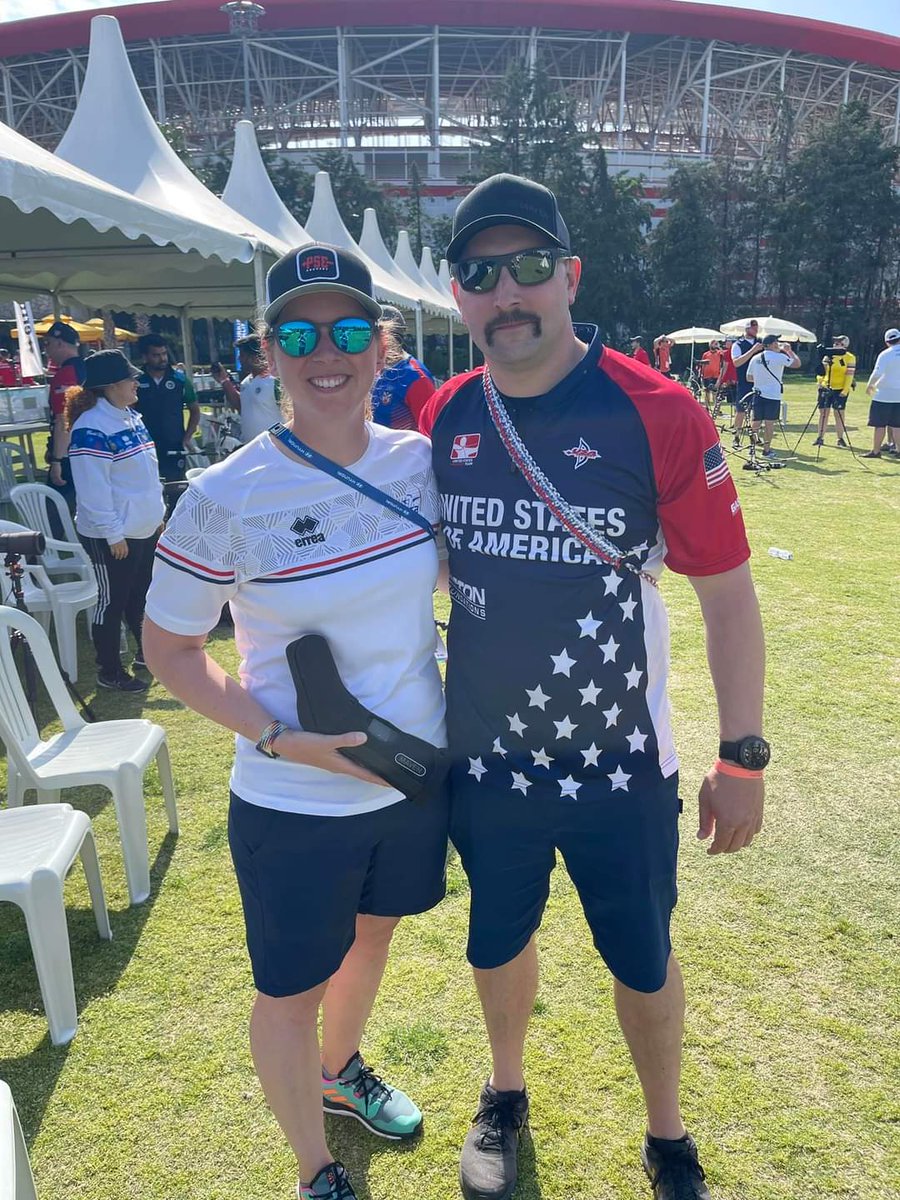BigIrishman16's tweet photo. My nephew @ShawnnV is a Top 10 Archer in the world! Representing the U.S.A. in the Archery World Cup, Shawnn finished #9! Bursting with pride for this kid!

https://t.co/aPEWYq9iL5 https://t.co/WXltajlmXQ