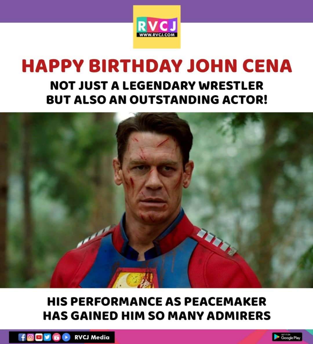 Happy Birthday John Cena!    
