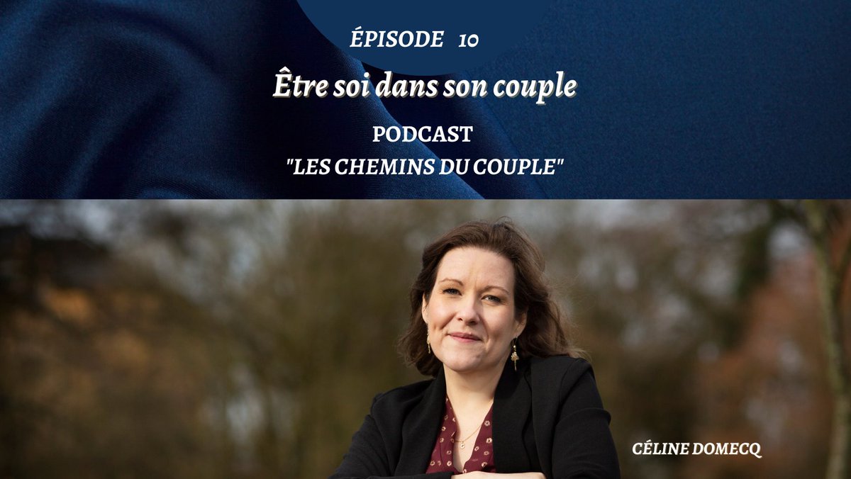 CelineDomecq's tweet photo. Nouvel épisode ! Yeah enfin…Les enregistrements du podcast les chemins du couple ont repris ! 

🎙 Je suis ravie de vous faire découvrir ce 10e épisode :  ÊTRE SOI DANS SON COUPLE.

👉 https://t.co/xg3EP95ELx

Belle écoute

#podcast #amour #couple #devperso #epanouissement #soi https://t.co/lzbwNxsCpT