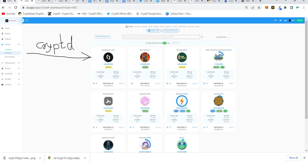 CryptdOfficial's tweet image. dx.app/app/v3/defipre… 
CryptoDesk is revolutionary ecosystem which integrates Defi with Real Life utility not only at crypto but also in daily offline &amp;amp; online shopping
$CRYPTD #cryptodesk #Gems @dxsale @Uni_Presales @elonmusk #Rewards #presale #WAGMI #WAGMIArmy #WAGMIDefense🥳