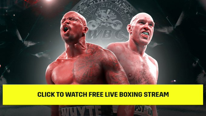 Welcome to Watch Tyson Fury vs Dillian Whyte Live Streaming Online Free.

🔴Boxing LIVE➤ t.ly/fury-vs-whyte

►📱HD Streaming - 1080p
►📱No Ads
►📱All Platforms
►📱Quick and Easy to use
►📱START YOUR FREE FULL FIGHT LIVE!

✅📺 Streams Link: t.ly/fury-vs-whyte