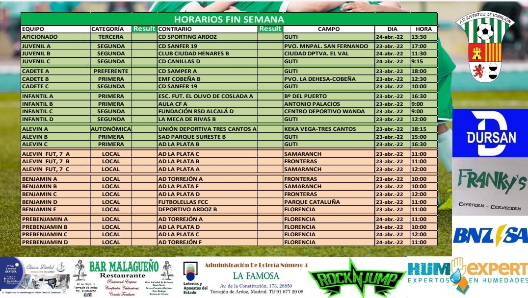AD Juventud Torrejon tweet media