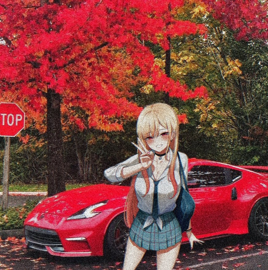 Anime Girl Wallpaper Mobile Phone With Red Car : r/AnimeWallpaper4K