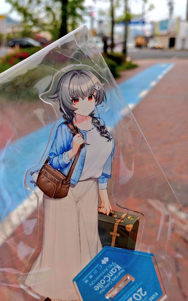 呉森沢ホテルさんの(昼)ディナー! 
食べ歩きに命をかけがちな提督向けの量がありがたいです。しかもどれもぶちうま!貝柱のソースが特にお気に入りです。また食べたいです!
アクスタは親切な提督さんにトレードしてもらって迅鯨ちゃんをお迎えできました。ありがとうございました! 