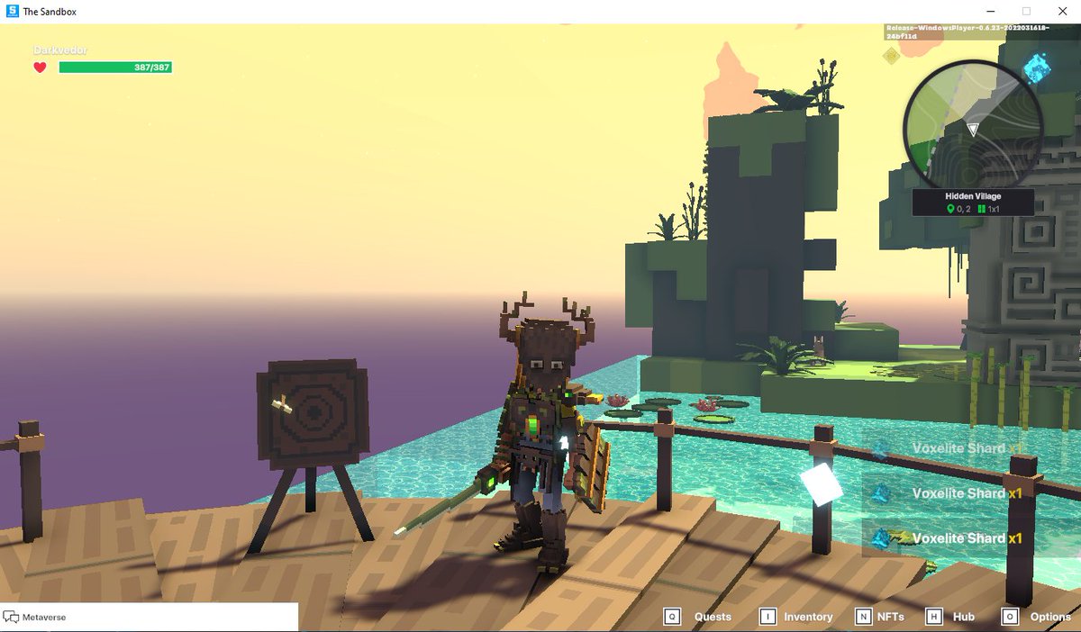 Darkvedor1's tweet photo. @TheSandboxGame Fighting :D :D https://t.co/VCoaKulDdh