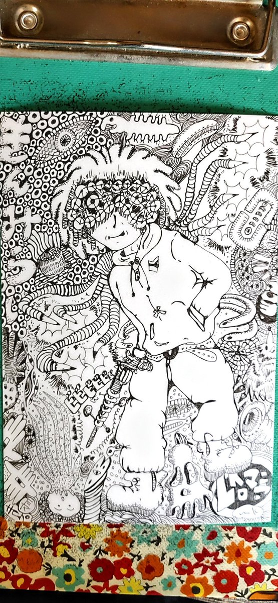 No.770
ドレッドボウイ、未來銃ビビビ、触手、レトロマニア、WSBP、きんみらち、
#絵描きさんと繫がりたい #私の絵柄が性癖に刺さる人に届いてほしい #ペン画 #私の絵柄が好みって人にフォローされたい #illustration 