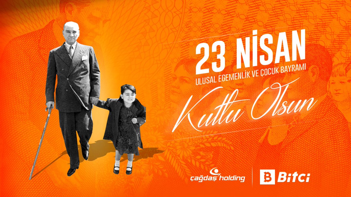 Tüm çocuklarımızın 23 Nisan Ulusal Egemenlik ve Çocuk Bayramı kutlu olsun.
