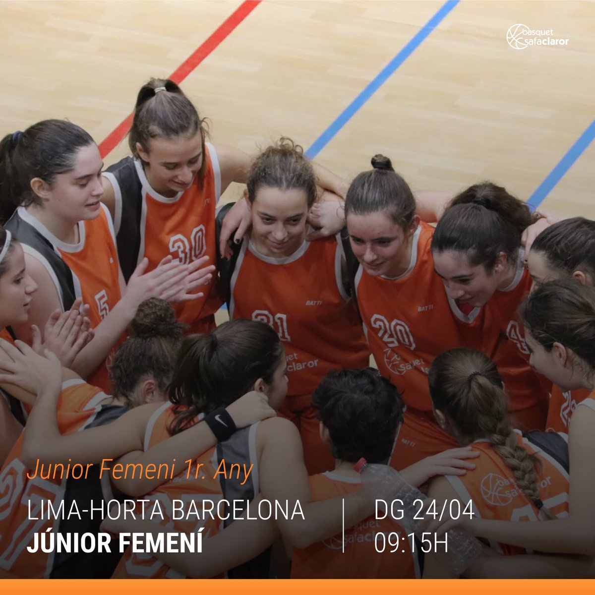 safaclaror's tweet photo. 🔥PARTITS IMPORTANTS🔥
#SenAMasc: 1r partit de la fase d'ascens a #CopaCatBQ
#SenAFem: la victòria ens mantindria un any més a #CopaCatBQ
#SenBFem: 1r partit de la fase d'ascens a #2aCatalana
#JrFem: volem ser de preferent
📸 @XiuletFinal
#SafaClaror | #ForçaSafa https://t.co/oge0fXOD0t