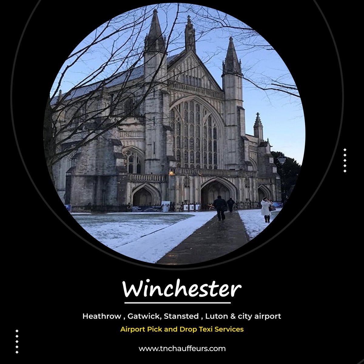 TNChauffeurs's tweet photo. Winchester.
Airport Pickup &amp; Drop.
https://t.co/1Kg1yz8hfC

#UKAirportTransfers #TopNotchChauffeurs #LondonAirportTransfers  #taxibooking 
#Londonairports #HeathrowAirport #GatwickAirport #StanstedAirport #LutonAirport 
#LondonCityAirport #TaxiService 
#taxibooking #winchester https://t.co/e8BpVVctjN