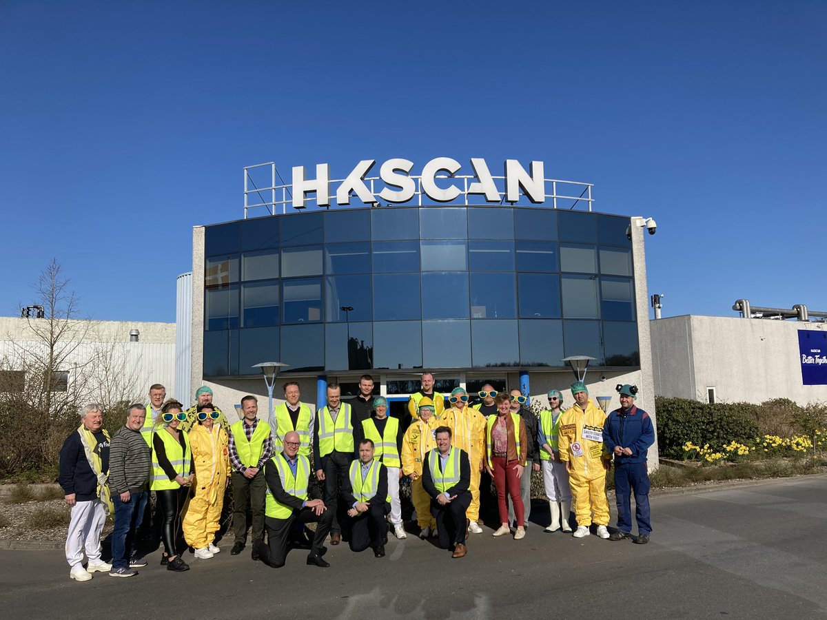 Great visit in our Vinderup factory yesterday. They made it - 365 days in a row with Zero LTIs. Zero is possible when right culture is in place. Great work Team Denmark 👍 #safetyfirst #hkscan #rosepoultry