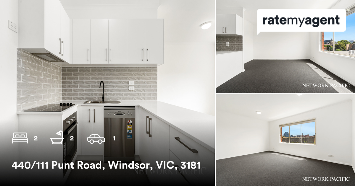 netpacific_PM's tweet photo. 2 🛏 2 🛀 1 🚘
📍 440/111 Punt Road, Windsor, VIC, 3181

Our agent's latest sale on #ratemyagent
https://t.co/oOz3MRdFdU https://t.co/P0oXbIySxn