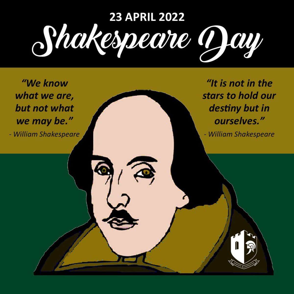 AdeyfieldSchool's tweet photo. Next week during tutor time we will be discussing William Shakespeare's contribution to literacy in reference to National Shakespeare Day. #literacywithoutlimits #nationalshakespeareday https://t.co/7zqCM5VSv2
