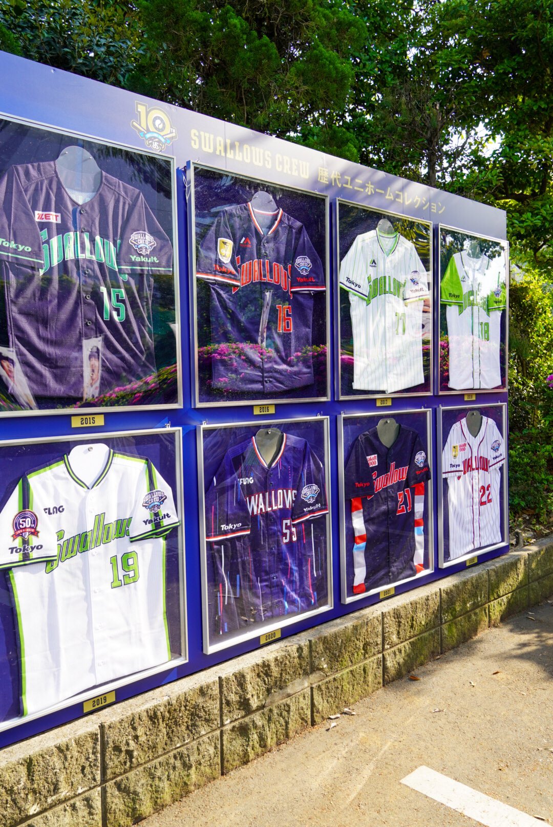 【送料無料】【未使用新品】2015 SWALLOWS CREWユニフォーム