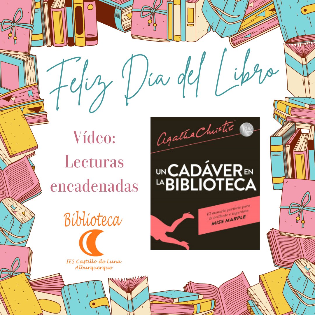 ¡Feliz #DiaDelLibro! Celebramos este Día Mundial del Libro y del Derecho de Autor con un vídeo de lecturas encadenadas en nuestro proyecto "Elemental querido lector" ... Clic 👉
youtu.be/gJ5otPAKlrU