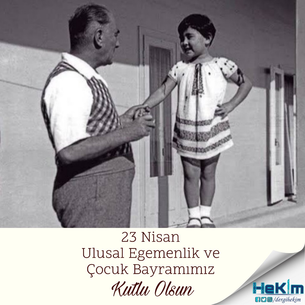 DergiHeKim's tweet photo. 23 Nisan Ulusal Egemenlik ve Çocuk Bayramımız kutlu olsun! 🇹🇷 https://t.co/kZAJ76feos
