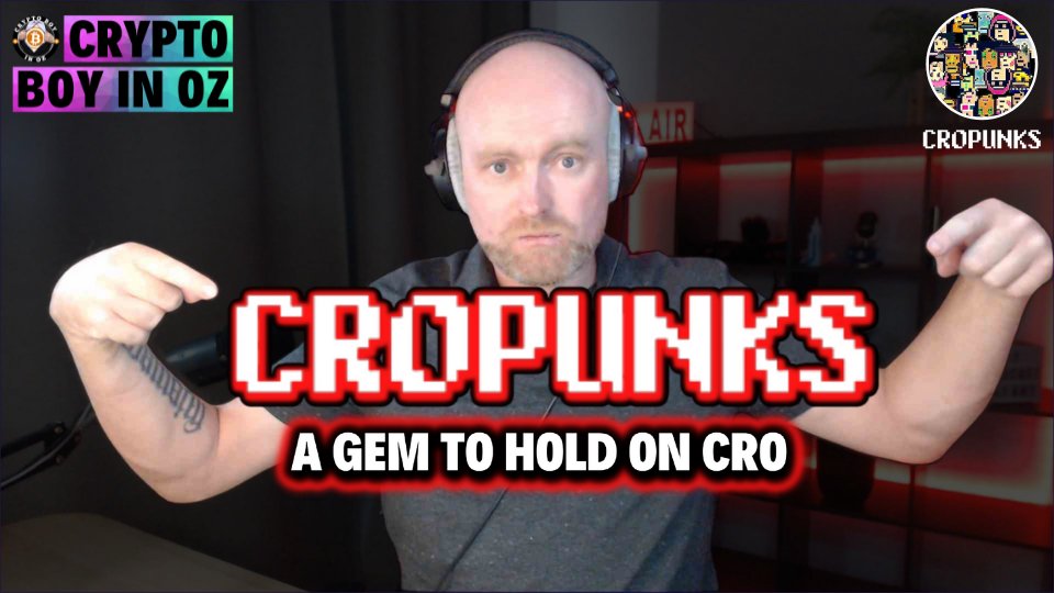 CryptoMarkAU's tweet photo. Hey guy's, check out my latest video on @CROPUNKSclub. Super bullish on this project and love my personal collection of my #CroPunksClub #NFTs If you want a chance to get a #NFTGiveaway buy t least 100 #CRO worth of the token and you can win 500 CRO
https://t.co/YN1GTTb90Q https://t.co/daMj1MCVYO