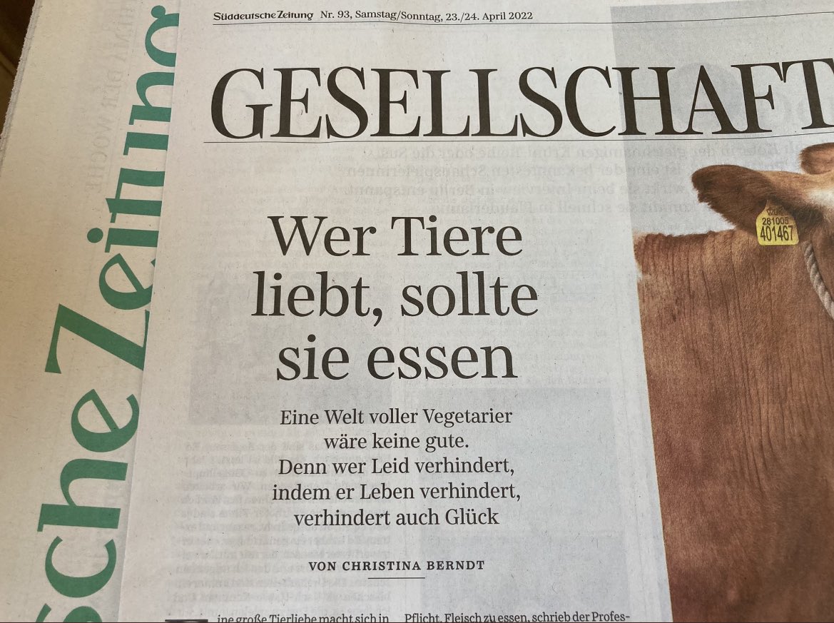 Ein Masthuhn hat echt schöne 28 Tage auf der Welt. Dümmer wird’s nicht mehr.