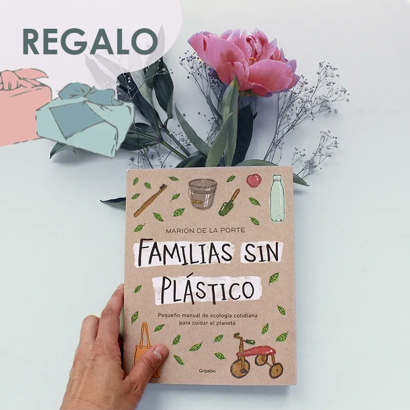 [REGALO DÍA DEL LIBRO]
🎁 Os recordamos que por día del libro y hasta el 25 de abril, recibiréis un ejemplar del libro Familias Sin Plástico con vuestro pedido superior a 60€. 💚
➡️ buff.ly/3jMeSzB
#diadellibro #diainternacionaldellibro  #libro #sinplastico