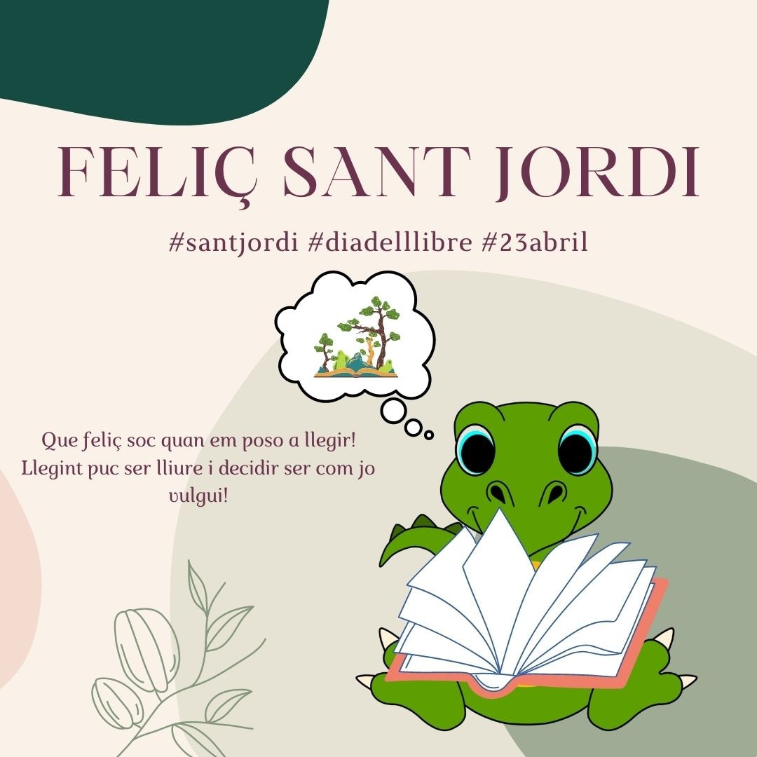 eccit_'s tweet photo. #SantJordi2022 #santjordi #diadelllibre #23abril https://t.co/rRk8kisWkg