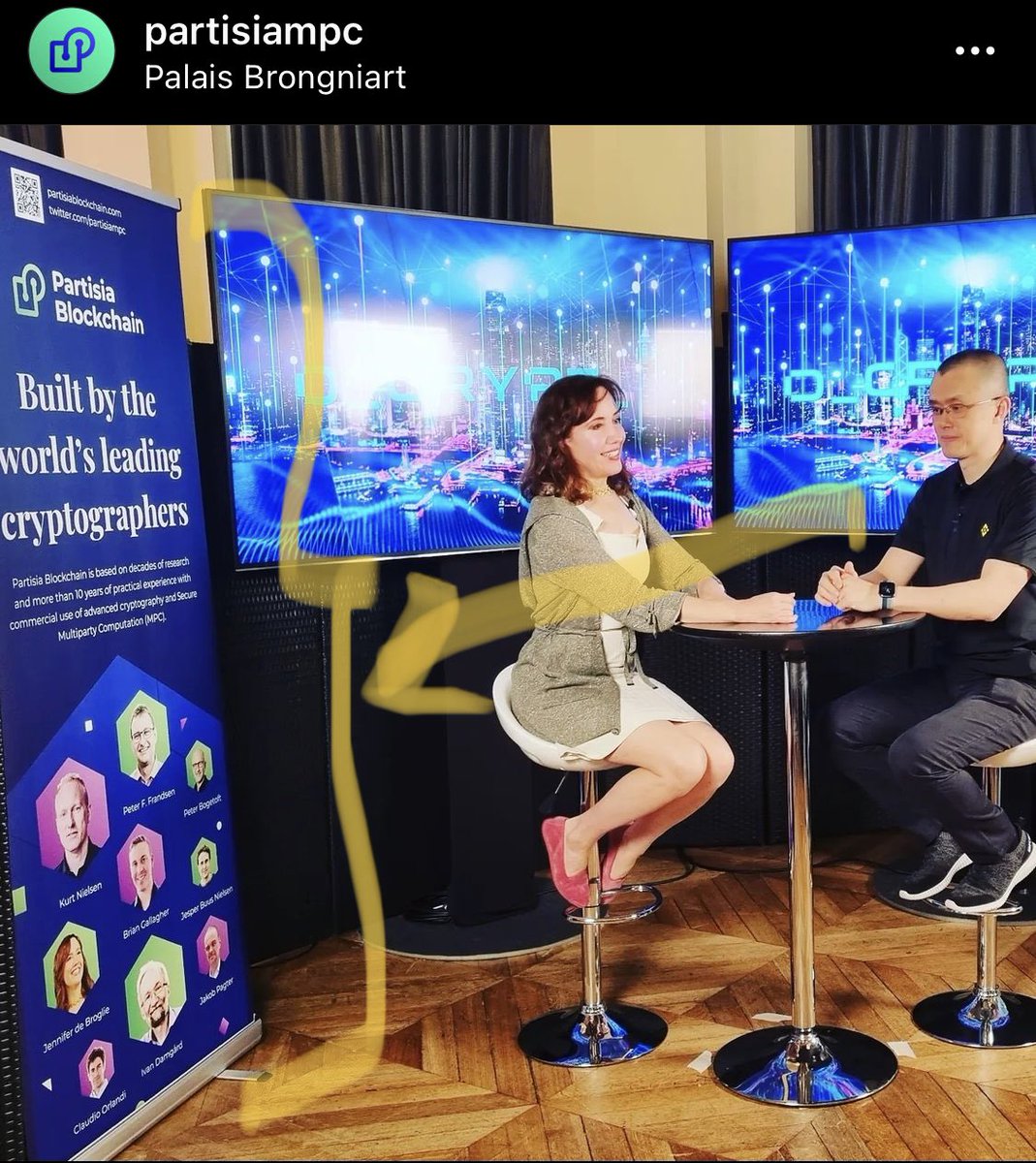 Springboardcryp's tweet image. Good outing for #partisia at PBWS

The #partisia banner was hard to miss, even one of the biggest pioneers in the space @cz_binance noticed it 😁🔥