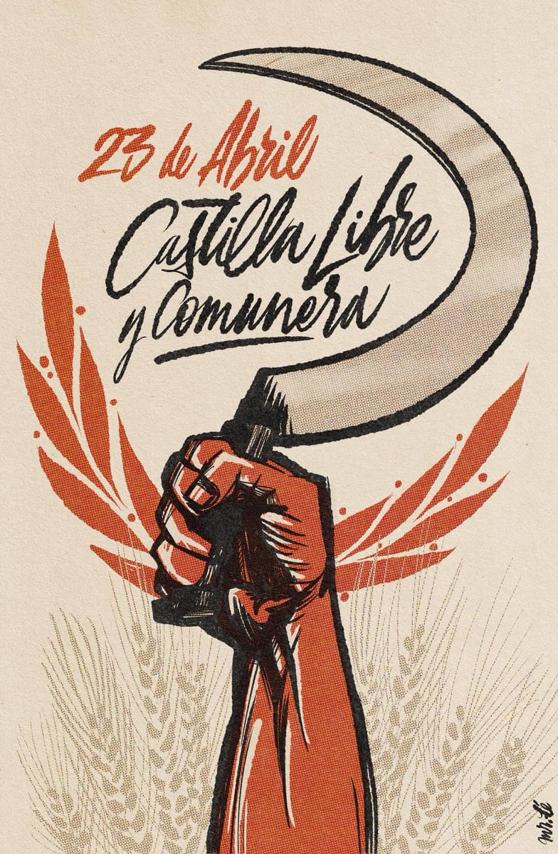 Feliz día de Castilla!! Por un futuro en el que nadie sea más que nadie, por los valores comuneros y republicanos, adelante!! #Villalar2022 #CastillaComunera