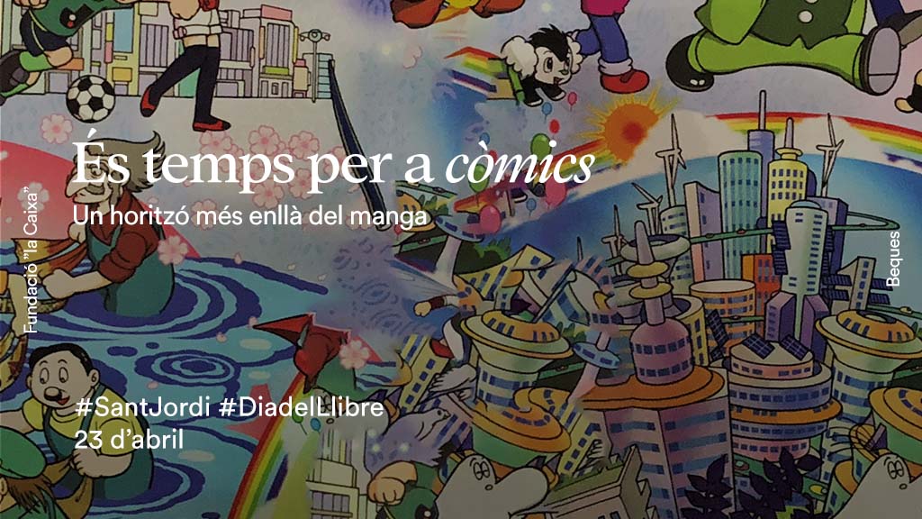 BecarisFLC's tweet photo. 💥🚀 Sabies que l'univers del còmic està en una fase d'expansió accelerada?
 
Avui, #DiadelLlibre #SantJordi, parlem del 'boom' que està experimentant i què li auguren al sector els #becarisFundlaCaixa @marcbernabe i @ElgatitoColorao.
 
Llegeix-ho aquí! 👇
https://t.co/29XHlvKFuo https://t.co/RWpygEA6pc