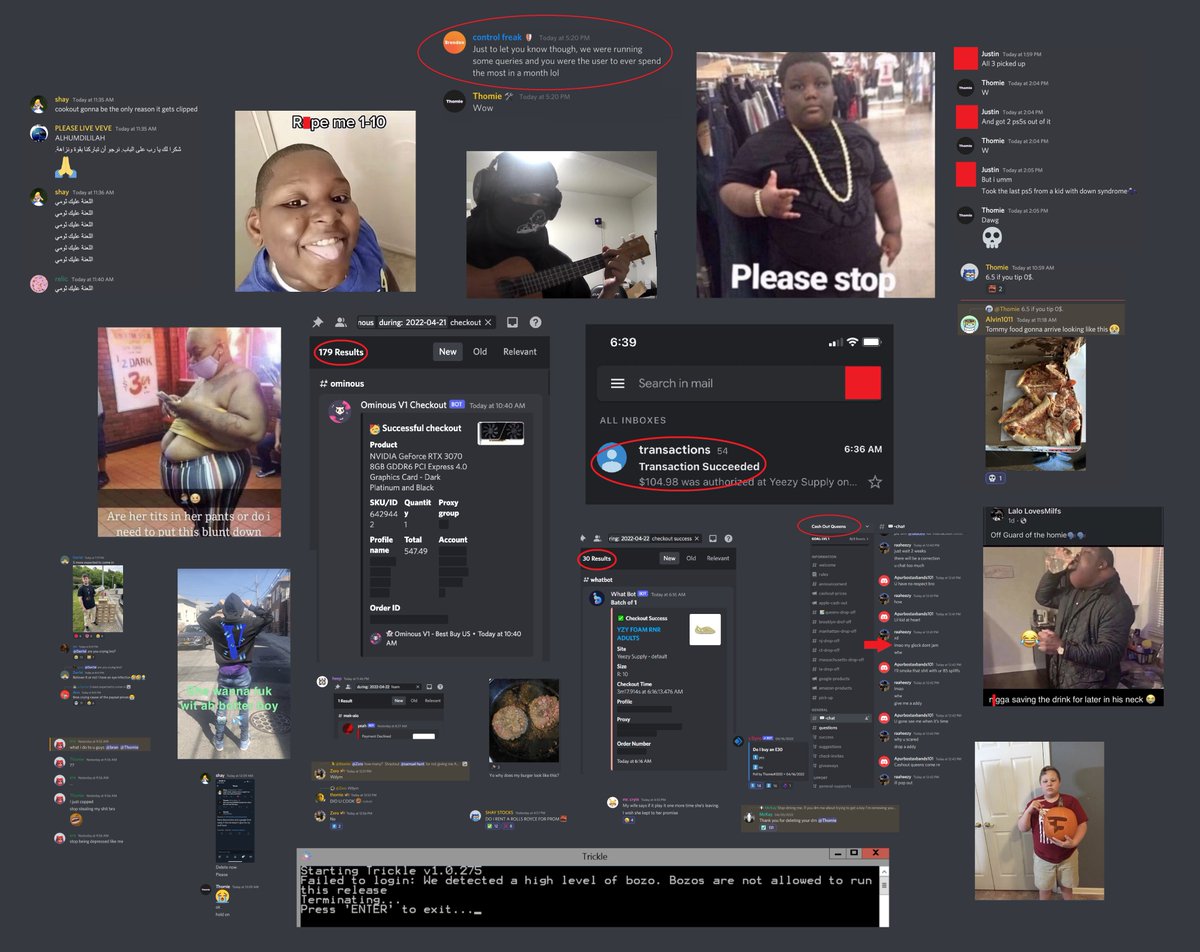 Thomie (@kickszuke) on Twitter photo We detected a high level of BAG
Shoutout <a href="/OminousAIO/">Ominous</a> and <a href="/whatbotisthis/">WhatBot</a> for cook and <a href="/thomiefnf/">Thomiefnf</a> for sauce and VC ☠️
Cookgroups: <a href="/thomiefnf/">Thomiefnf</a> <a href="/BounceSoftware/">Bounce Software</a> <a href="/GFNF__/">GFNF</a> <a href="/InvictaCG/">Invicta</a> <a href="/SynthesisIO/">Project Synthesis</a>
Proxies: <a href="/HypeProxiesio/">Hype Proxies</a> <a href="/AlpineProxies/">Alpine Proxies</a>
Servers: <a href="/Sauceservers/">Sauce Servers</a>
Other: <a href="/joinslashh/">Slash</a> We detected a high level of BAG
Shoutout <a href="/OminousAIO/">Ominous</a> and <a href="/whatbotisthis/">WhatBot</a> for cook and <a href="/thomiefnf/">Thomiefnf</a> for sauce and VC ☠️
Cookgroups: <a href="/thomiefnf/">Thomiefnf</a> <a href="/BounceSoftware/">Bounce Software</a> <a href="/GFNF__/">GFNF</a> <a href="/InvictaCG/">Invicta</a> <a href="/SynthesisIO/">Project Synthesis</a>
Proxies: <a href="/HypeProxiesio/">Hype Proxies</a> <a href="/AlpineProxies/">Alpine Proxies</a>
Servers: <a href="/Sauceservers/">Sauce Servers</a>
Other: <a href="/joinslashh/">Slash</a>