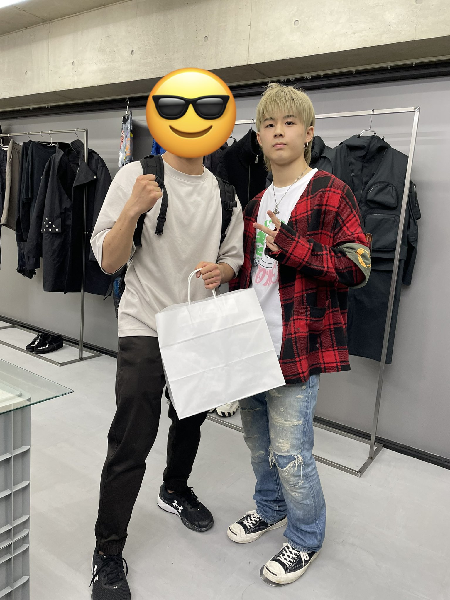AMNJX ジャージ ベージュ 平本蓮