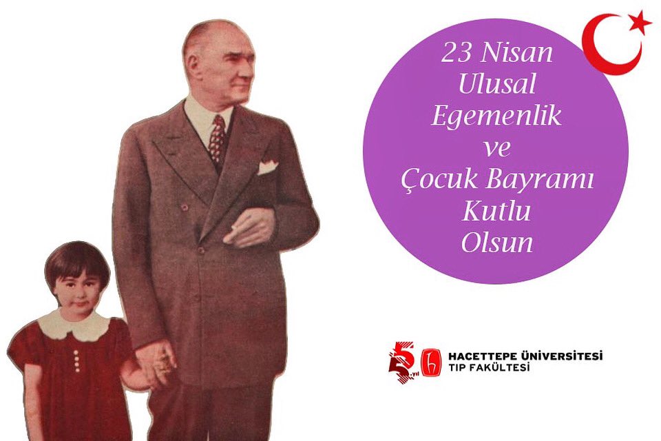 23 Nisan Ulusal Egemenlik ve Çocuk Bayramı Kutlu Olsun!