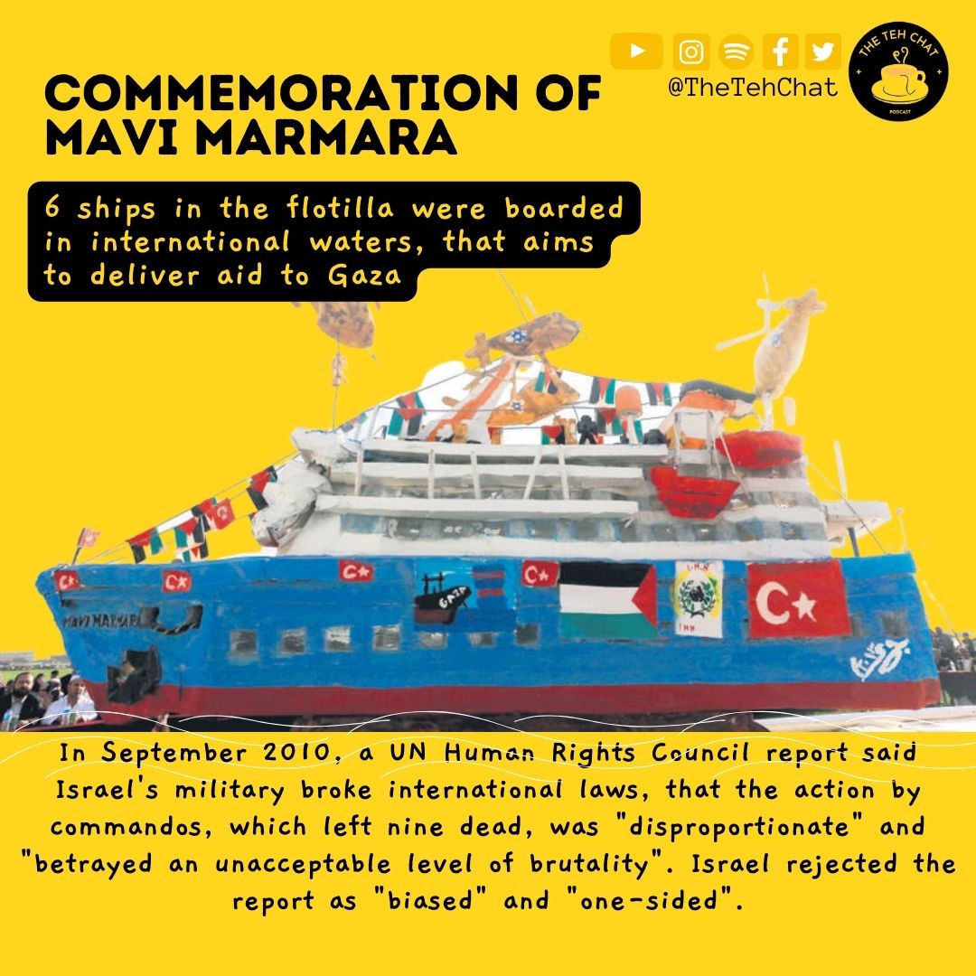 thetehchat's tweet photo. Today marks the commemoration of Mavi Marmara.  WE WILL NOT FORGET! https://t.co/u2S7PYDdIA