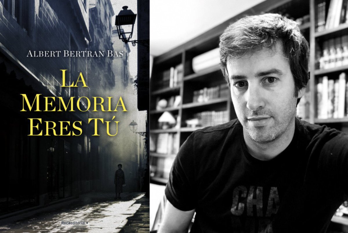 El autor de #LaMemoriaEresTú, <a href="/BertranBas/">Albert Bertran Bas</a>, repite este #SantJordi2022 #DíaDelLibro. Firmará ejemplares de su novela de 13h a 14h en Maite Libros.