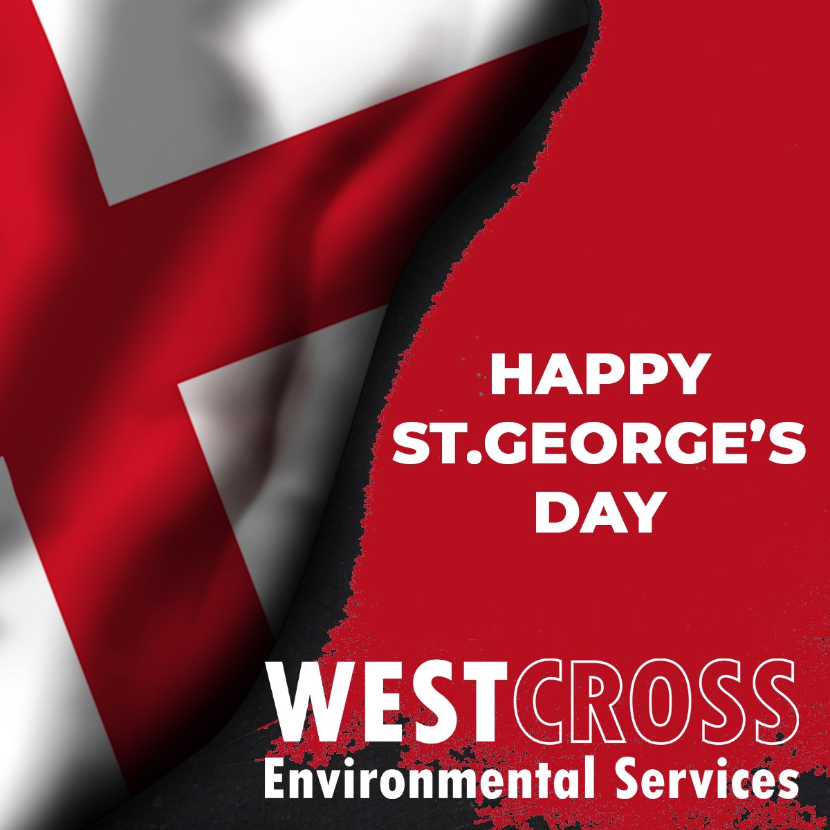WestCrossES1's tweet photo. 🏴󠁧󠁢󠁥󠁮󠁧󠁿 Happy St. George’s Day 🏴󠁧󠁢󠁥󠁮󠁧󠁿

🏴󠁧󠁢󠁥󠁮󠁧󠁿 A day not celebrated enough 
🏴󠁧󠁢󠁥󠁮󠁧󠁿 But a day we should be proud of
🏴󠁧󠁢󠁥󠁮󠁧󠁿 If the past few years have taught us anything…it’s to be proud of this great country 

🏴󠁧󠁢󠁥󠁮󠁧󠁿 Have a great day

#StGeorge #HappyStGeorgesDay #Proud #WestCrossEnvironmentalServices https://t.co/uSOzlRWu1d