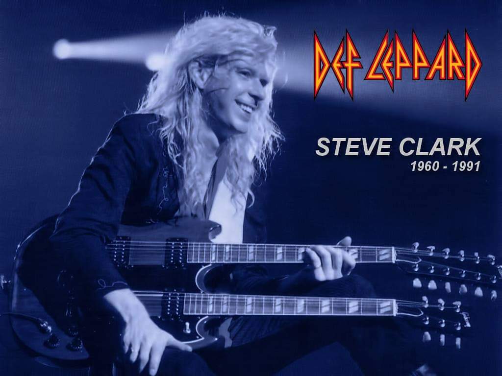 Happy birthday to the late guitarist Steve Clark. RIP 