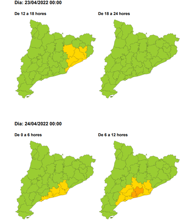emergenciescat's tweet photo. #ProteccioCivil Gencat activa en ALERTA el pla #VENTCAT per fort vent 🌬 avui i demà sobretot a les comarques de #Barcelona i #Tarragona

https://t.co/dgOmtiAnfY https://t.co/a7kmMPlSws