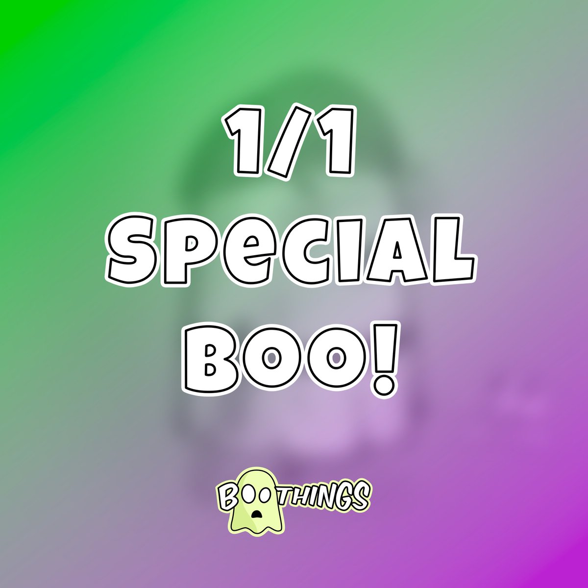 This is the 3rd special 1/1 Boo 👻

This is a Free #NFTCollection for you to live the NFT experience, no matter the size of your budget

By doing, we learn, by living, we evolve 🔥

Come DYOR boothings.app

#FreeNFT #freeMint #NFTCommunity
