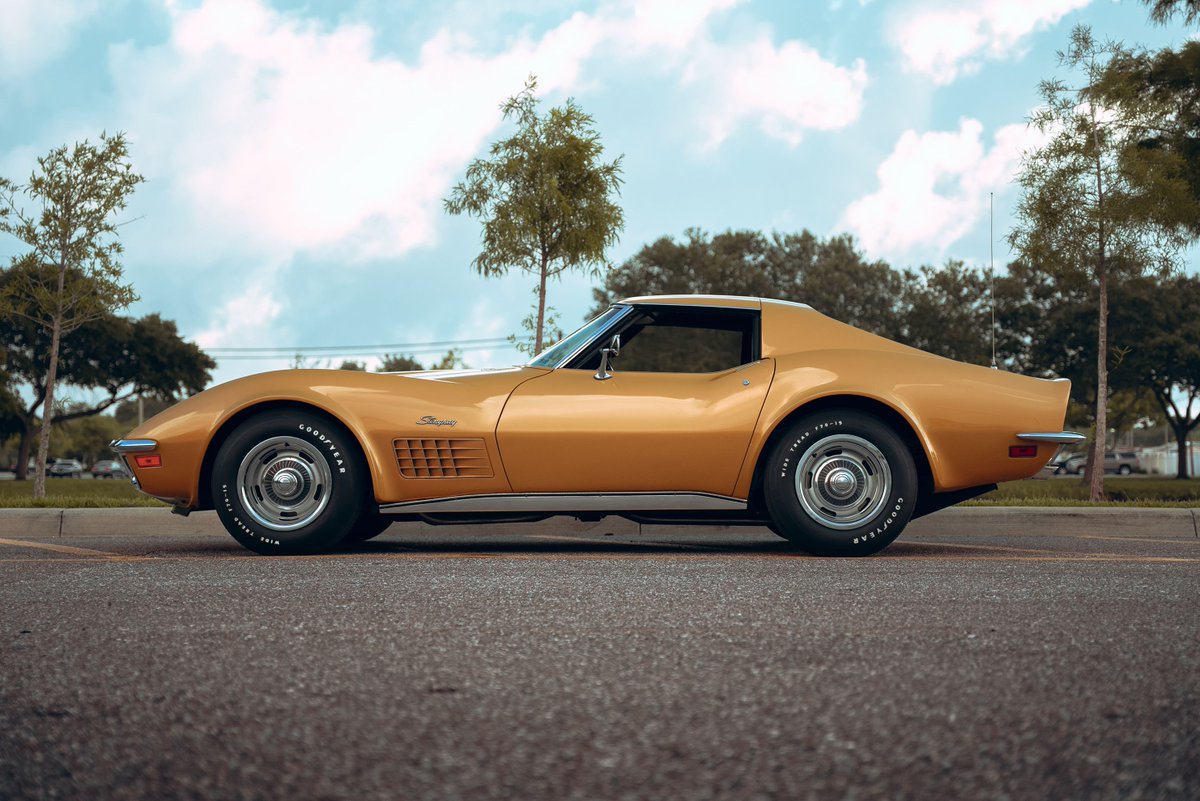 DreamGiveaway's tweet photo. #SideviewSaturday with the rare 1971 LS6 Stingray Corvette in War Bonnet Yellow. 1-of-188 made. Enter to win it in the Classic Corvette Dream Giveaway at: https://t.co/JUWP7BFz14 and use promo code TWITTER for double tickets w/ charity donations of $25 or more.
#rarecars https://t.co/OsOv9Q105y