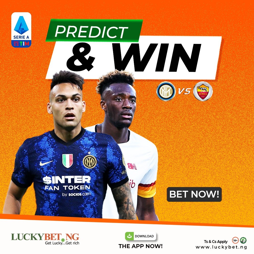 Can Inter Milan jump jump to the top of the table? 👀

👉🏽 Predict the correct score &amp; player to score before 4:45pm
👉🏽 Tag 5 active accounts &amp; RT

Winners to be picked AT RANDOM. Multiple entries across platforms will count as one.