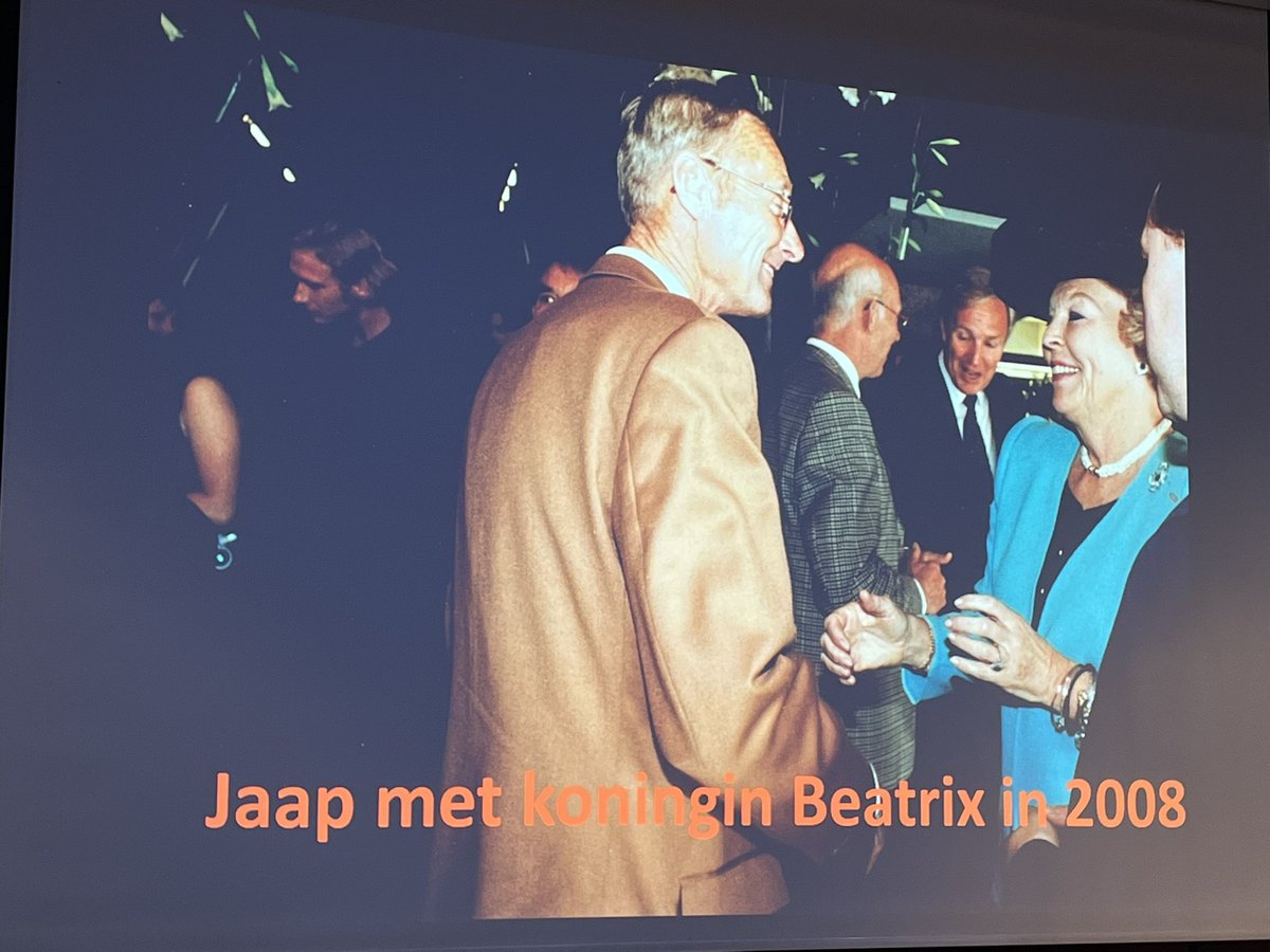 Jaap van der Sluijs benoemd tot ere-lid van de afdeling. Mooie staat van dienst die dat verdient!