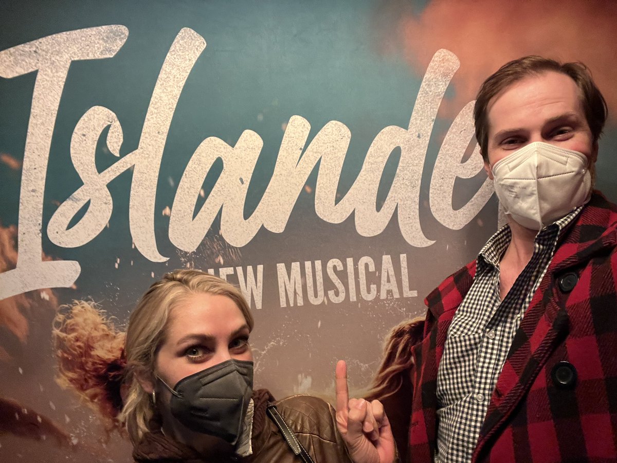 Soooo this was pretty fucking incredible. Gorgeous music and unbelievable performances in an intimate space. Go now! @IslanderMusical