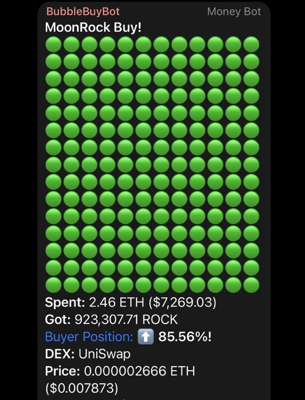 jhincinci's tweet photo. let’s Go @moonrockcoin someone knows what’s about too go Down! #Moonrock #Moonrockarmy https://t.co/UiflV2ik0V