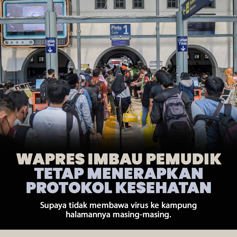 Mudik asik dengan Taat Prokes
