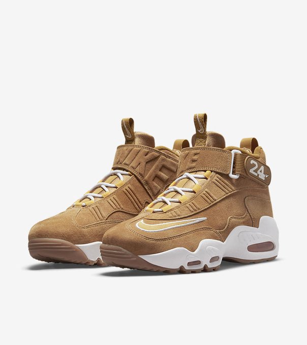 SOLELINKS's tweet photo. Ad: Few sizes left
Nike Air Griffey Max 1 'Wheat'
=> https://t.co/G2i8dyBuTW https://t.co/mswp1d4EEU