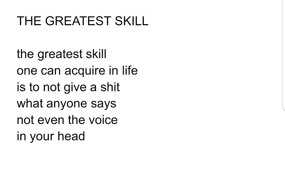 PoetClockwork's tweet image. THE GREATEST SKILL

#poetry #poetrycommunity #poem #poems #poetrylovers #poetrytwitter