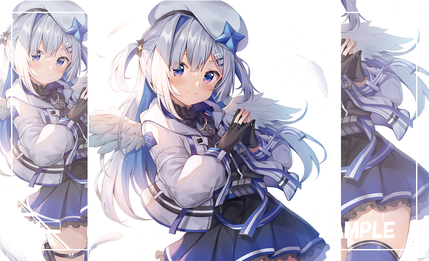 混沌の女神様　スリーブ　プレイマット　天音かなた 混沌の女神様@WEB即売会 على X: 